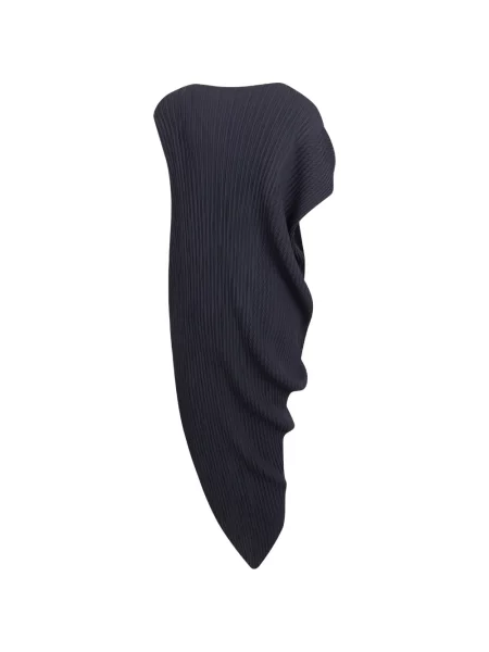 Rochie Issey Miyake asimetrică albastru