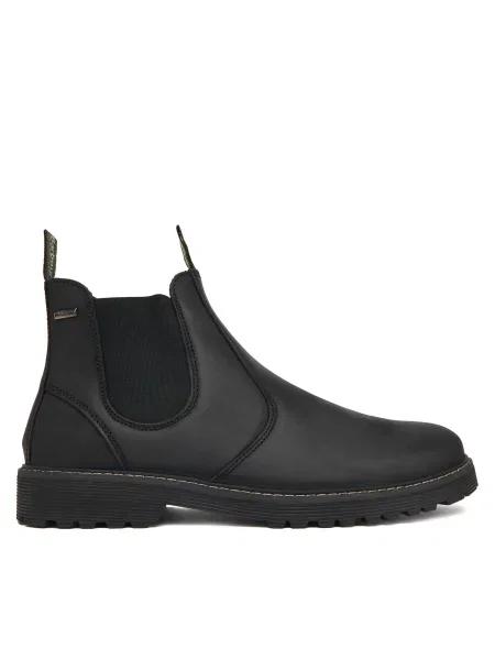 Кожени боти челси Barbour Patton мъжки черно
