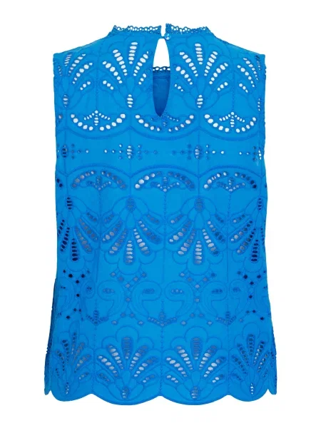 VILA Bluză VIYARA' albastru