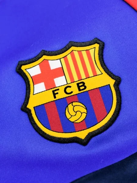 Dres dziecięcy FC Barcelona czerwony