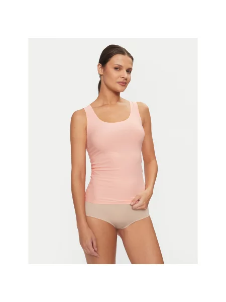 Chantelle Marškinėliai Soft Stretch Regular Fit oranžinė