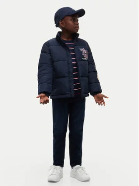 Tommy Hilfiger Demisezoninė striukė Tamsiai mėlyna