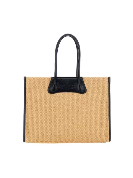 Shopperka Vivienne Westwood beżowa