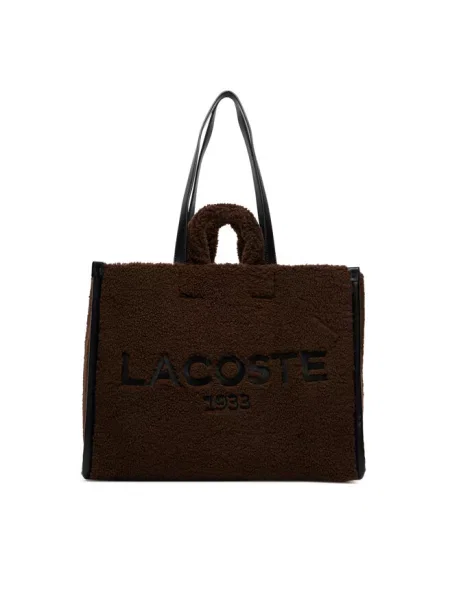 Lacoste Torebka Biały brązowa