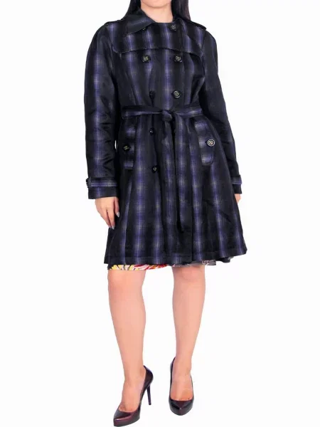 Тренч Gf Ferre фиолетовый