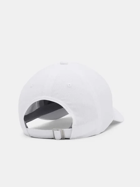 Шапка с козирка Under Armour Iso Chill Armourvent с изчистен дизайн бяло