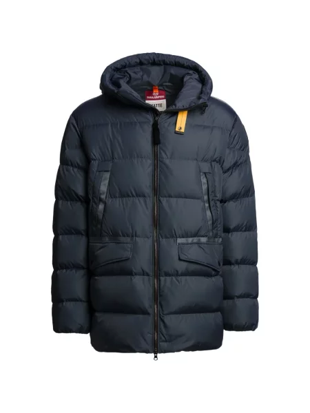 Geacă parka Parajumpers cu glugă albastru