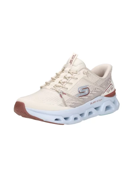 Sneakersy Skechers beżowe