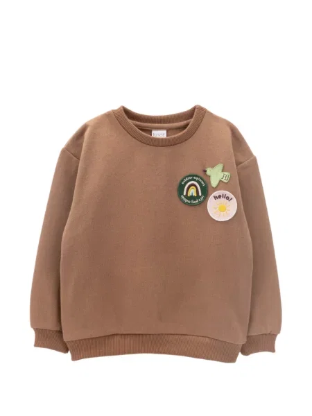 Bluza dziecięca Knot brązowa