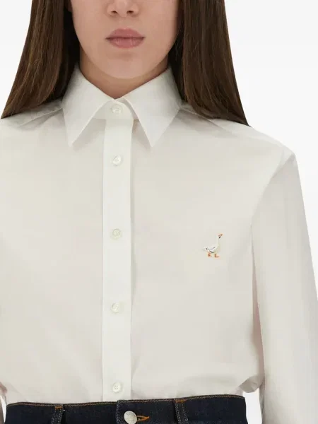 Cămașă Moschino lungă alb