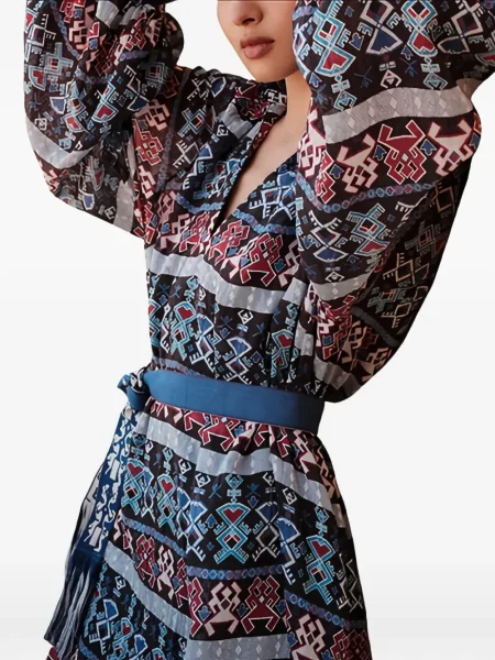 Sukienka midi Devotion do kolan garniturowa niebieska