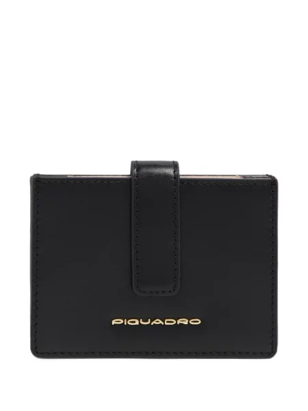 Portofel Piquadro cu autograf negru