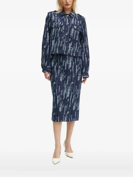 Geacă de blugi Bruuns Bazaar albastru