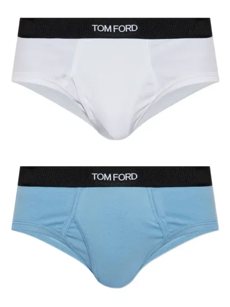 Chiloți multipac Tom Ford cu autograf alb