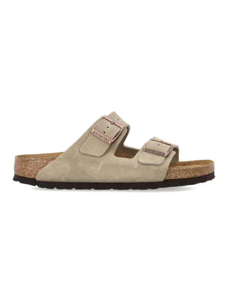 Birkenstock Klapki Arizona beige beżowe