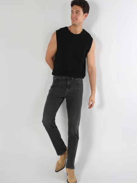 Джинси Colin’s комбінований верх чорний