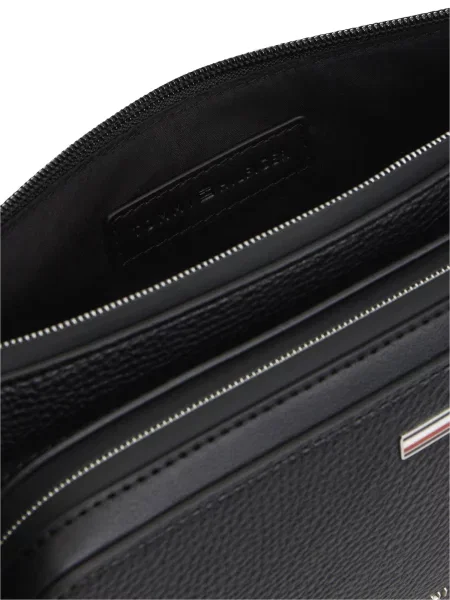 Geantă Tommy Hilfiger din piele negru