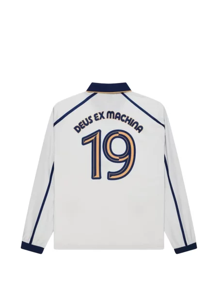 Tricou Deus Ex Machina cu imagine alb