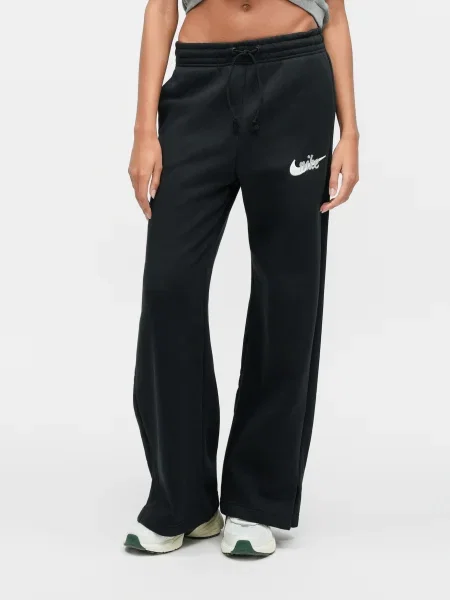 Nike Sportswear Nohavice PHNX FLC čierna biela