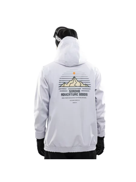 Kurtka narciarsko-snowboardowa W3 Lhotse szara