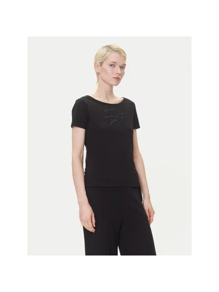 Emporio Armani Majica Regular Fit črna