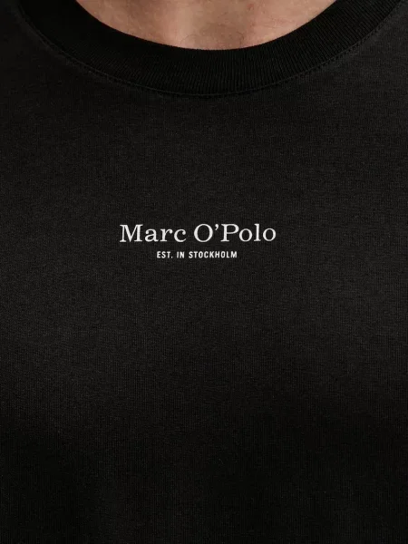 Футболка Marc O'polo с принтом черная