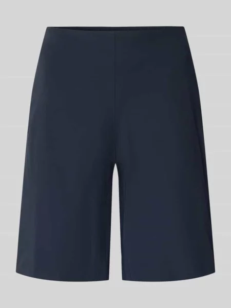 Bermudy wciągane Techno Cotton Superstretch Raffaello Rossi granatowe