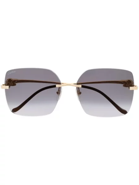Ochelari de soare Cartier Eyewear cu gradient auriu