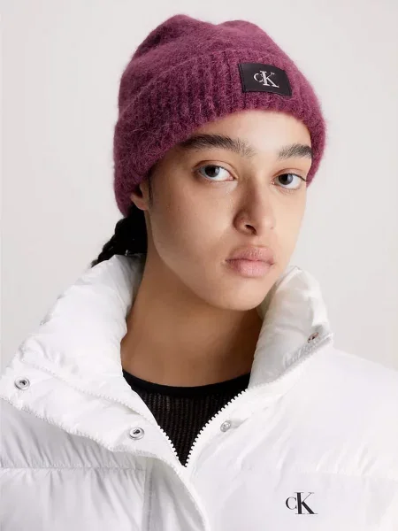 Calvin Klein Шапка фіолетовий