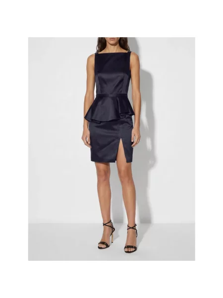 Sukienka mini Elisabetta Franchi niebieska