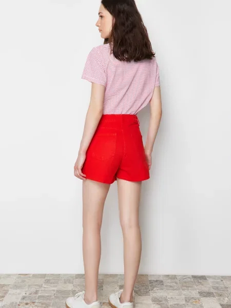 Denim krilo Trendyol rdeča