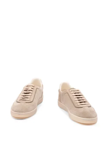 Sneakerși Brunello Cucinelli din piele de căprioară