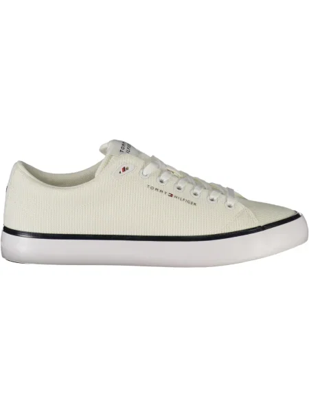 Tommy Hilfiger Teniși Hi Vulc Core Low Ii Mesh alb