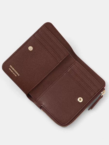 Кожаный кошелек Emporio Armani