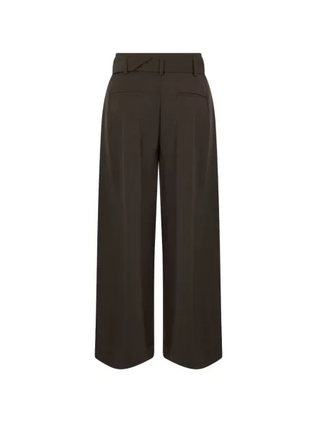 Cu centură pantaloni Moorer maro
