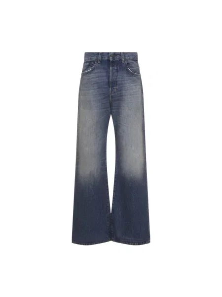 Jeansy Acne Studios niebieskie