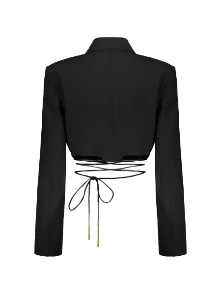 Decupat geacă Ellery cu model floral negru