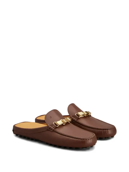 Papuci tip mules Tod's maro