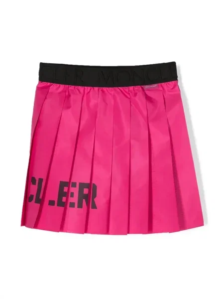 Dětské sukně Moncler Enfant růžové