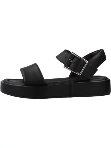 Sandały Clarks bez obcasa czarne