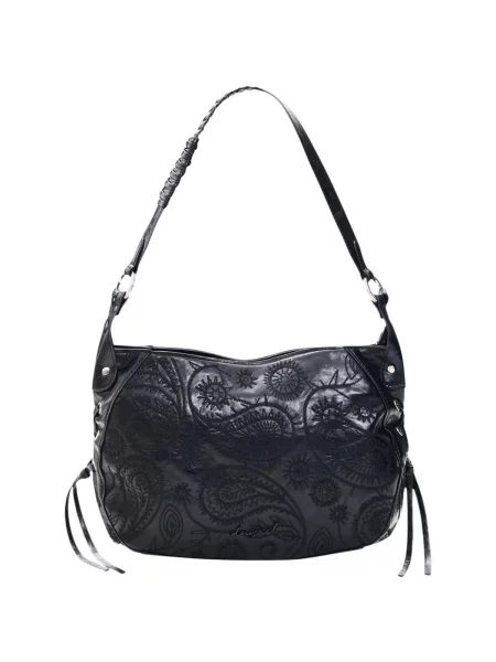 Crossbody táska Desigual fekete