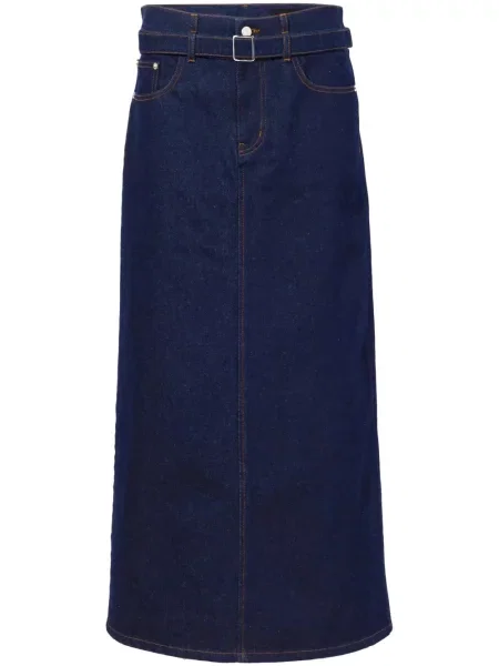 Džínová sukně Proenza Schouler modré