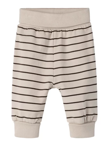 NAME IT Pantaloni NBMLANNAR / ciocolatiu bej
