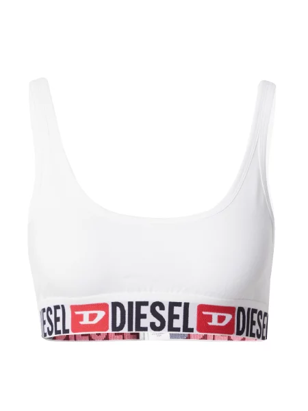 DIESEL Sutien UFSB-ORIBA roșu / negru alb