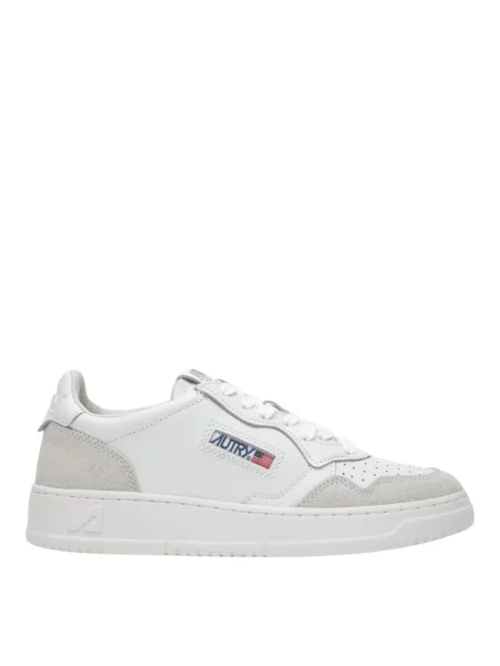 Sneakersy Autry skórzane białe