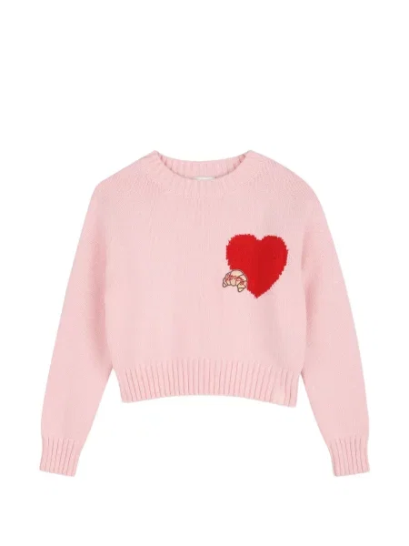 Sweter dziecięcy Kids Around różowy