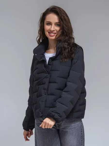 Демісезонна куртка VIVA WEAR чорний