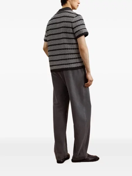 Pantaloni Croquis cu cordon gri