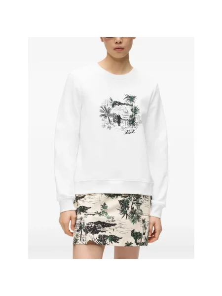 Bluza Karl Lagerfeld biała