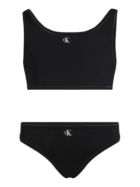 Calvin Klein Swimwear Strój kąpielowy czarny